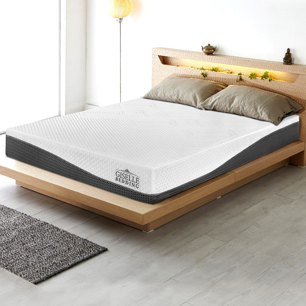 Double Size Memory Foam Mattress Cool Gel without Spring - Giselle Bedding