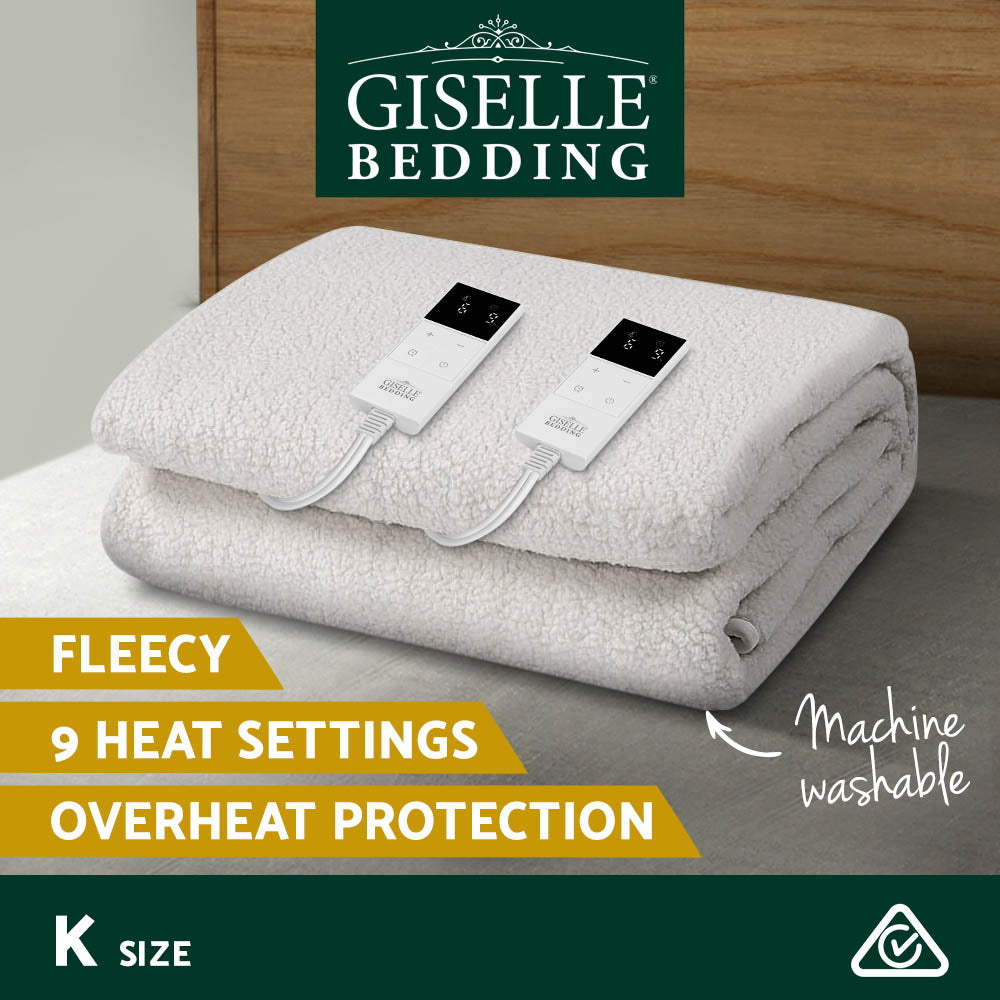 
                  
                    Giselle Electric Blanket Fleecy Underlay King
                  
                