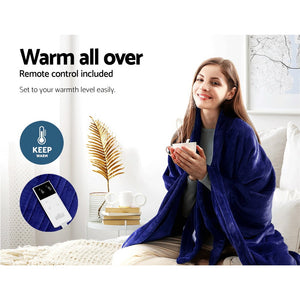 
                  
                    Electric Throw Blanket - Navy
                  
                