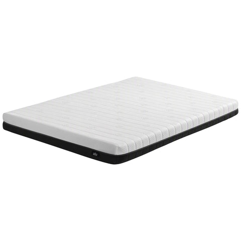 Giselle 18cm King Memory Foam Mattress Dual Feel Reversible Charcoal Foam