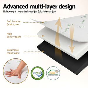 
                  
                    Giselle Foldable Mattress Folding Foam Mattresses Bamboo Queen
                  
                