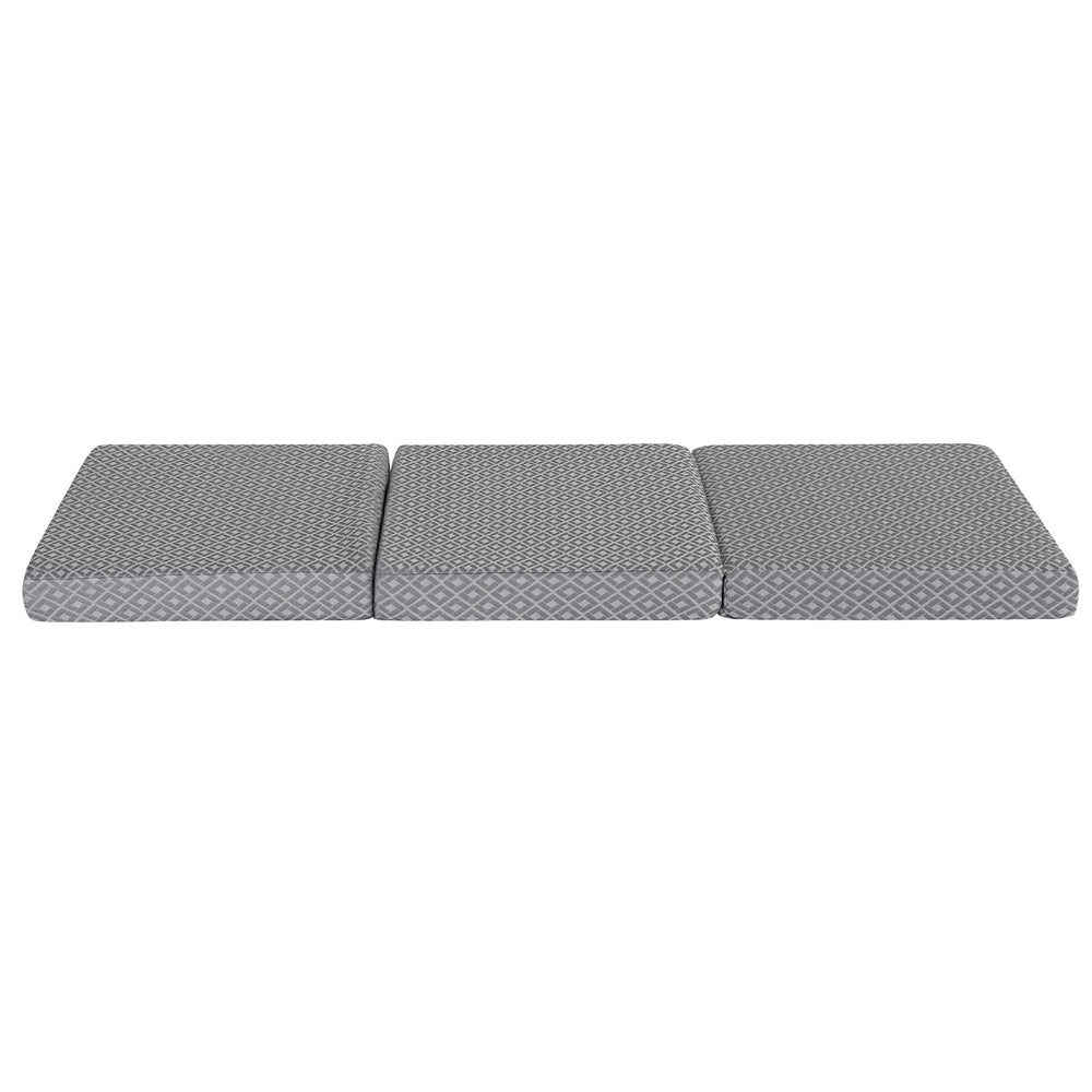 
                  
                    Giselle Foldable Mattress Folding Sofa Bed Trifold Memory Foam Camping Cushion Mat
                  
                