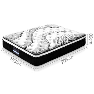 
                  
                    Giselle Bedding 32cm Mattress Euro Top King
                  
                