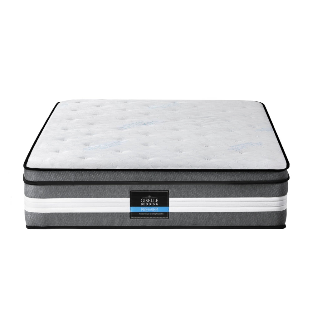 
                  
                    Giselle Bedding 30cm Seaqual Fabric Mattress Gel Foam Pocket Spring King Single Size
                  
                