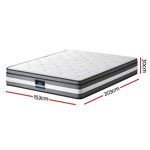 
                  
                    Giselle Bedding 30cm Seaqual Fabric Mattress Gel Foam Pocket Spring Queen Size
                  
                