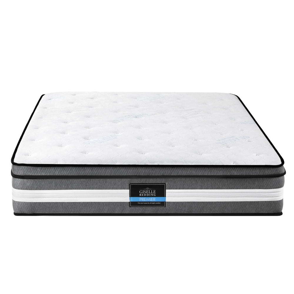 
                  
                    Giselle Bedding 30cm Seaqual Fabric Mattress Gel Foam Pocket Spring Queen Size
                  
                