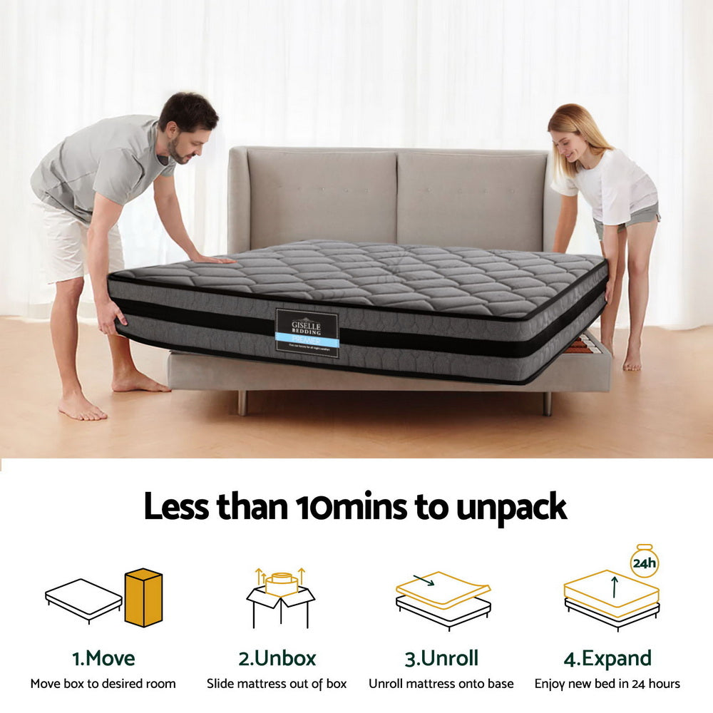 
                  
                    Giselle Bedding 22cm Mattress Medium Firm King
                  
                