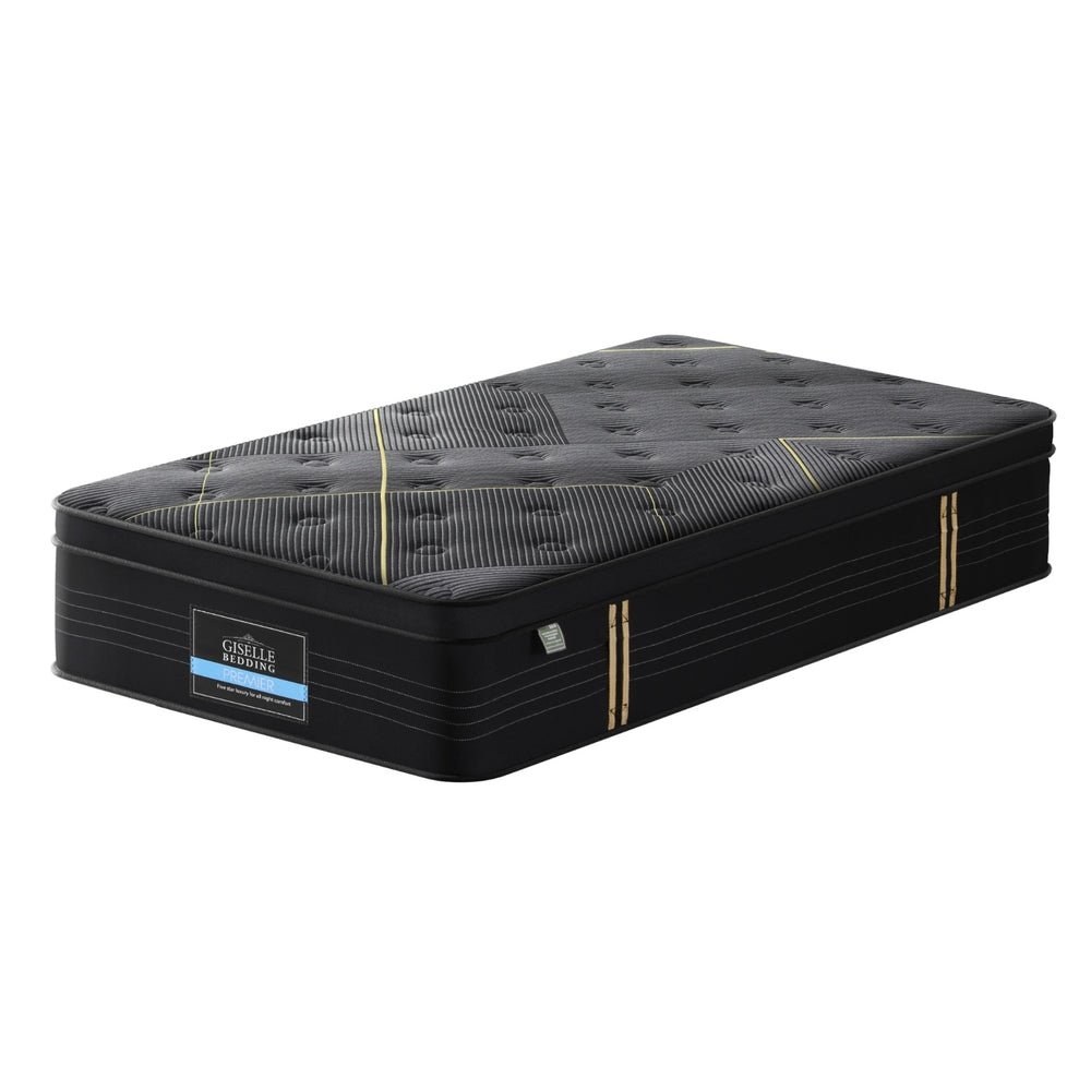 
                  
                    35cm Giselle Mattress King Single Bed Bamboo Pocket Firm Foam
                  
                