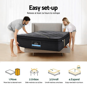 
                  
                    35cm Giselle Mattress Single Bed Bamboo Pocket Firm Foam
                  
                