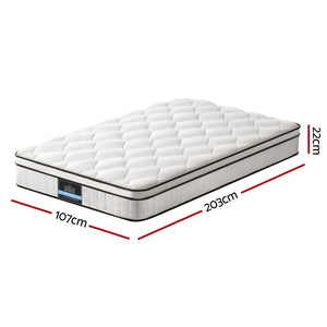 
                  
                    Giselle Bedding Mattress Boucle Fabric Cover Medium Firm 22cm King Single
                  
                