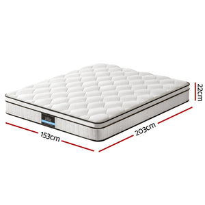 
                  
                    Giselle Bedding Mattress Boucle Fabric Cover Medium Firm 22cm Queen
                  
                
