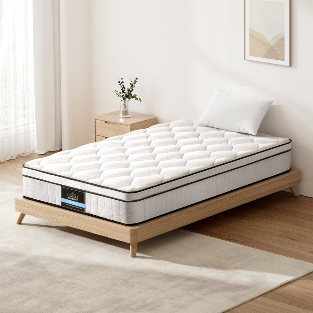 
                  
                    Giselle Bedding Mattress Boucle Fabric Cover Medium Firm 22cm Single
                  
                