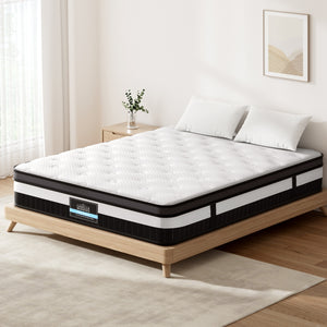
                  
                    Giselle Bedding 30cm Mattress Medium Firm Euro Top Pocket Spring Hybrid Mattresses King
                  
                