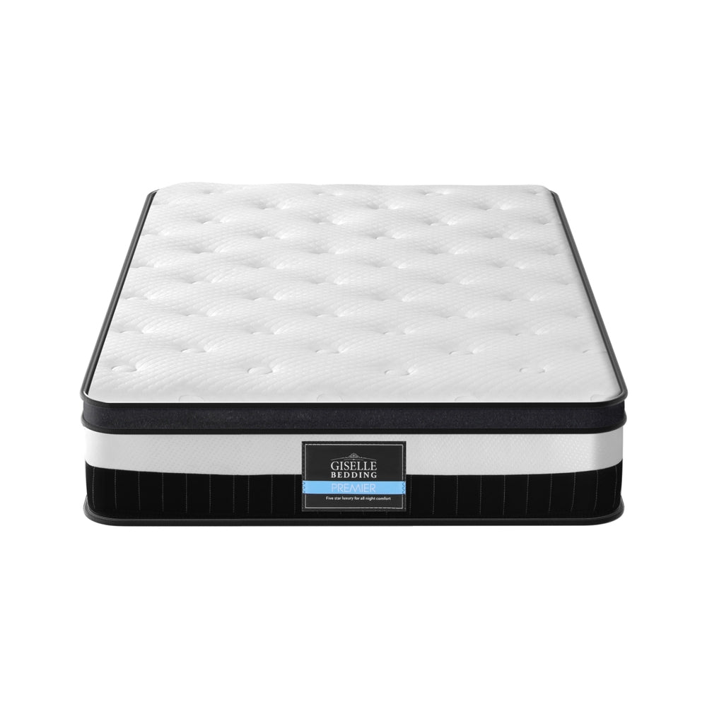 
                  
                    Giselle Bedding 30cm Mattress Medium Firm Euro Top Pocket Spring Hybrid Mattresses King Single
                  
                