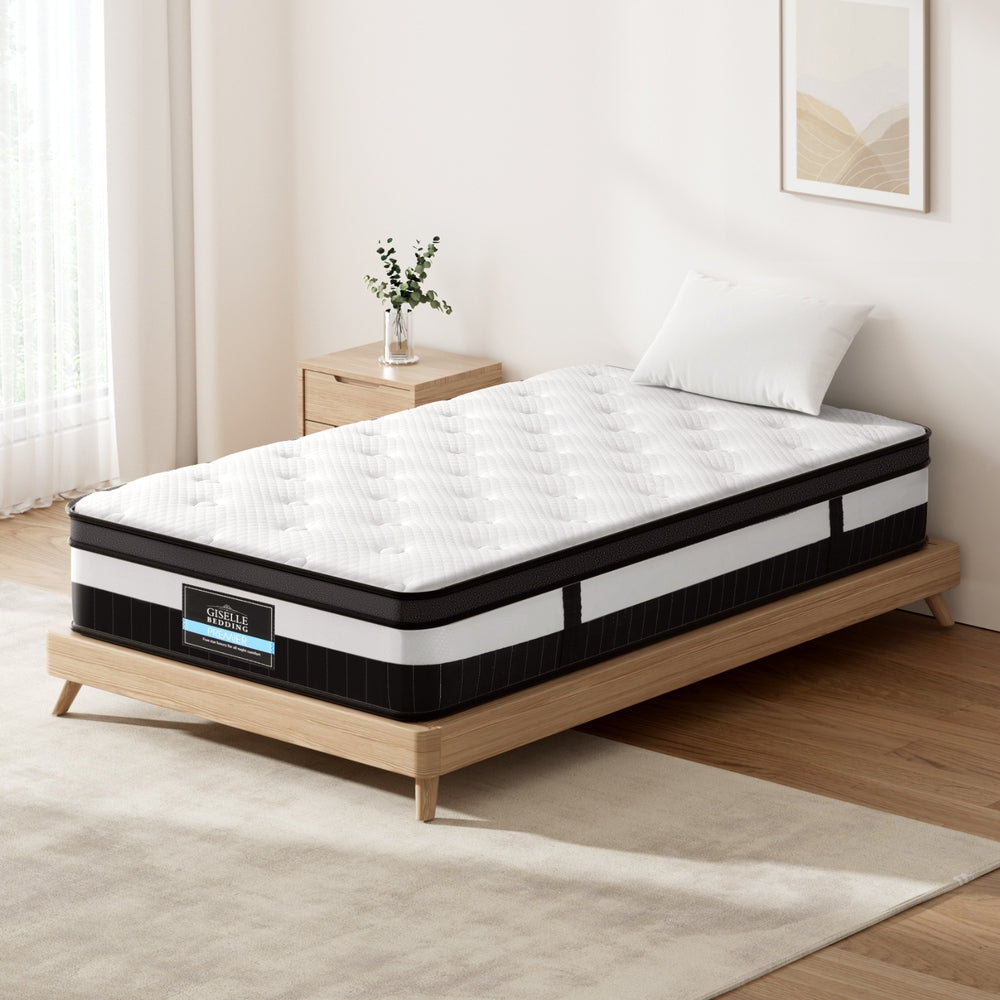 
                  
                    Giselle Bedding 30cm Mattress Medium Firm Euro Top Pocket Spring Hybrid Mattresses King Single
                  
                