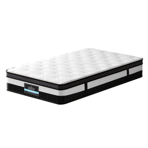 
                  
                    Giselle Bedding 30cm Mattress Medium Firm Euro Top Pocket Spring Hybrid Mattresses Single
                  
                