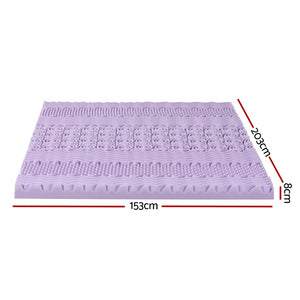 
                  
                    Giselle 8cm Memory Foam Mattress Topper Lavender Infused Bamboo Cover 7-Zone Queen
                  
                