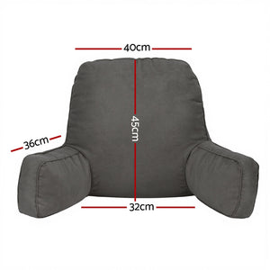 
                  
                    Giselle Reading Pillow Back Rest Lumbar Support Cushion Grey
                  
                