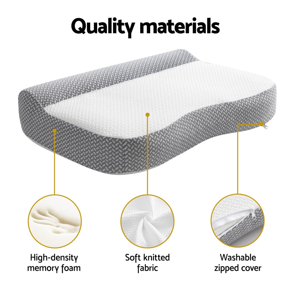 
                  
                    Giselle Contour Pillow Memory Foam
                  
                
