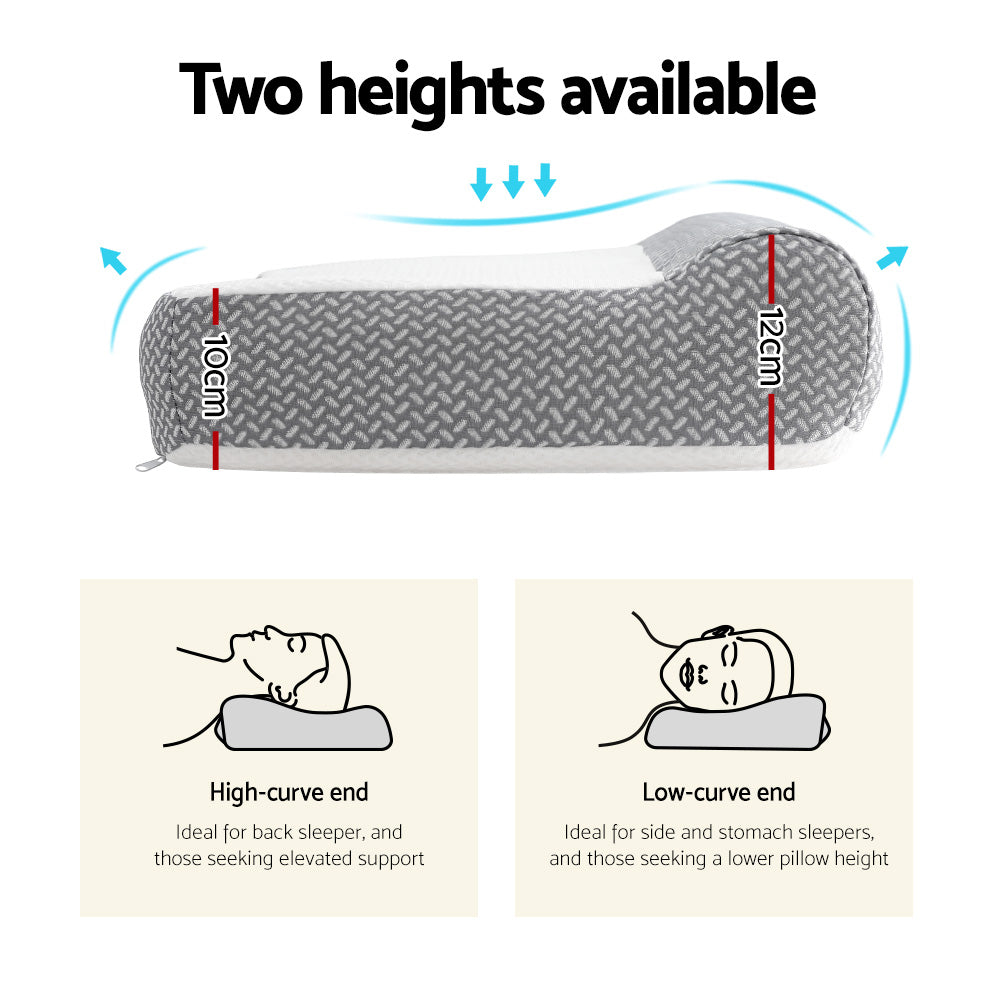 
                  
                    Giselle Contour Pillow Memory Foam
                  
                