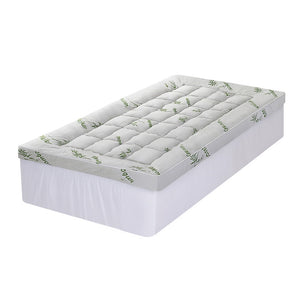 
                  
                    Giselle Mattress Topper 11cm Pillowtop toppers Bamboo King Single
                  
                
