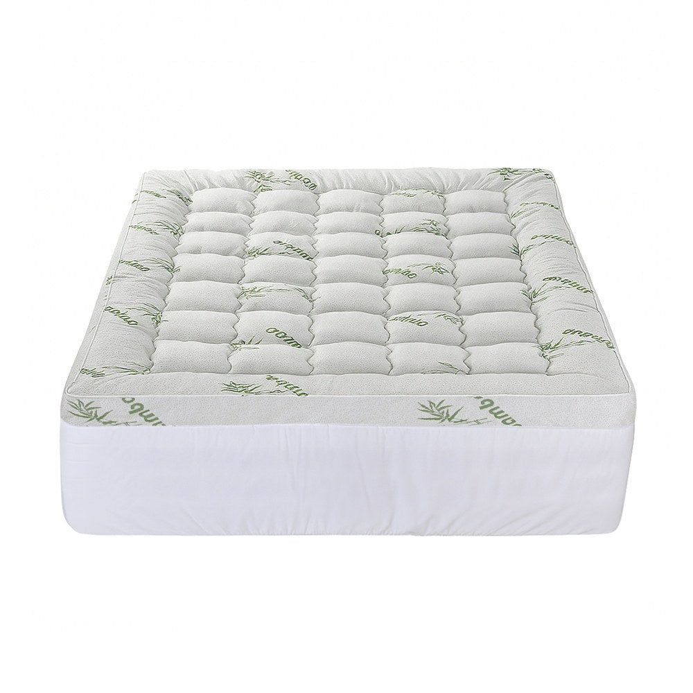 
                  
                    Giselle Mattress Topper 11cm Pillowtop toppers Bamboo Queen
                  
                