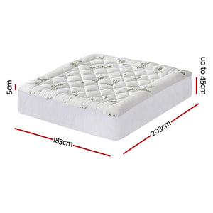 
                  
                    Giselle Mattress Topper 5cm Pillowtop toppers Bamboo King
                  
                