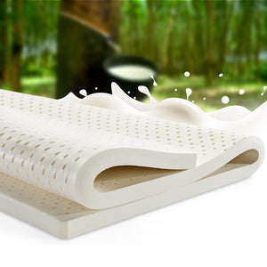 
                  
                    Pure Natural Latex Mattress Topper 7 Zone 5cm Double - Giselle Bedding
                  
                