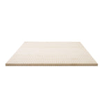 Pure Natural Latex Mattress Topper 7 Zone 5cm Queen - Giselle Bedding