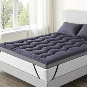 
                  
                    Giselle 5cm Mattress Topper Pillowtop toppers Bamboo Charcoal Double
                  
                
