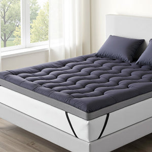 
                  
                    Giselle 5cm Mattress Topper Pillowtop toppers Bamboo Charcoal King
                  
                