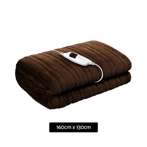 
                  
                    Electric Throw Blanket - Chocolate
                  
                