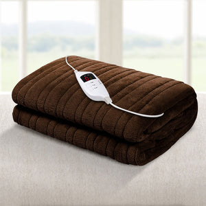 
                  
                    Electric Throw Blanket - Chocolate
                  
                