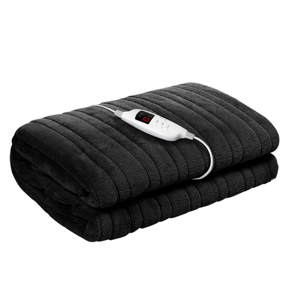 Electric Throw Blanket - Charcoal