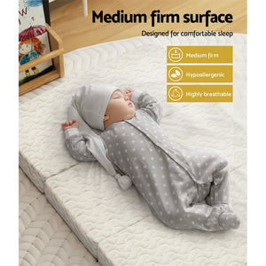 
                  
                    Giselle Foldable Gel Foam Mattress Folding Baby Bed Floor Mat Travel Cot Bamboo
                  
                