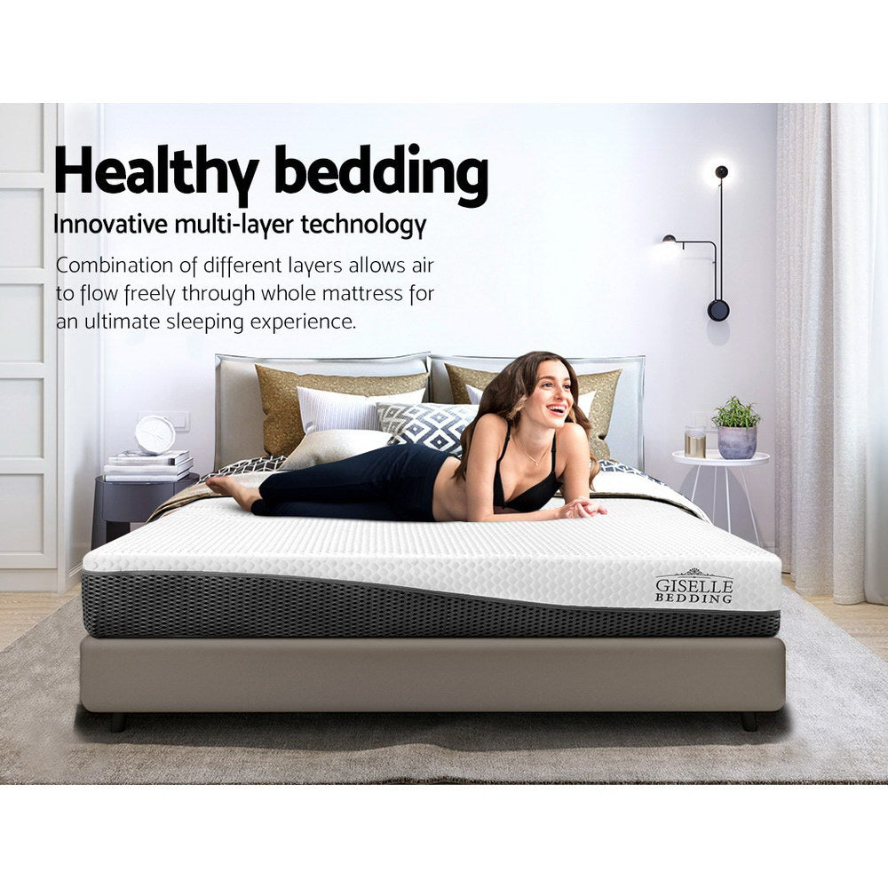 
                  
                    Double Size Memory Foam Mattress Cool Gel without Spring - Giselle Bedding
                  
                