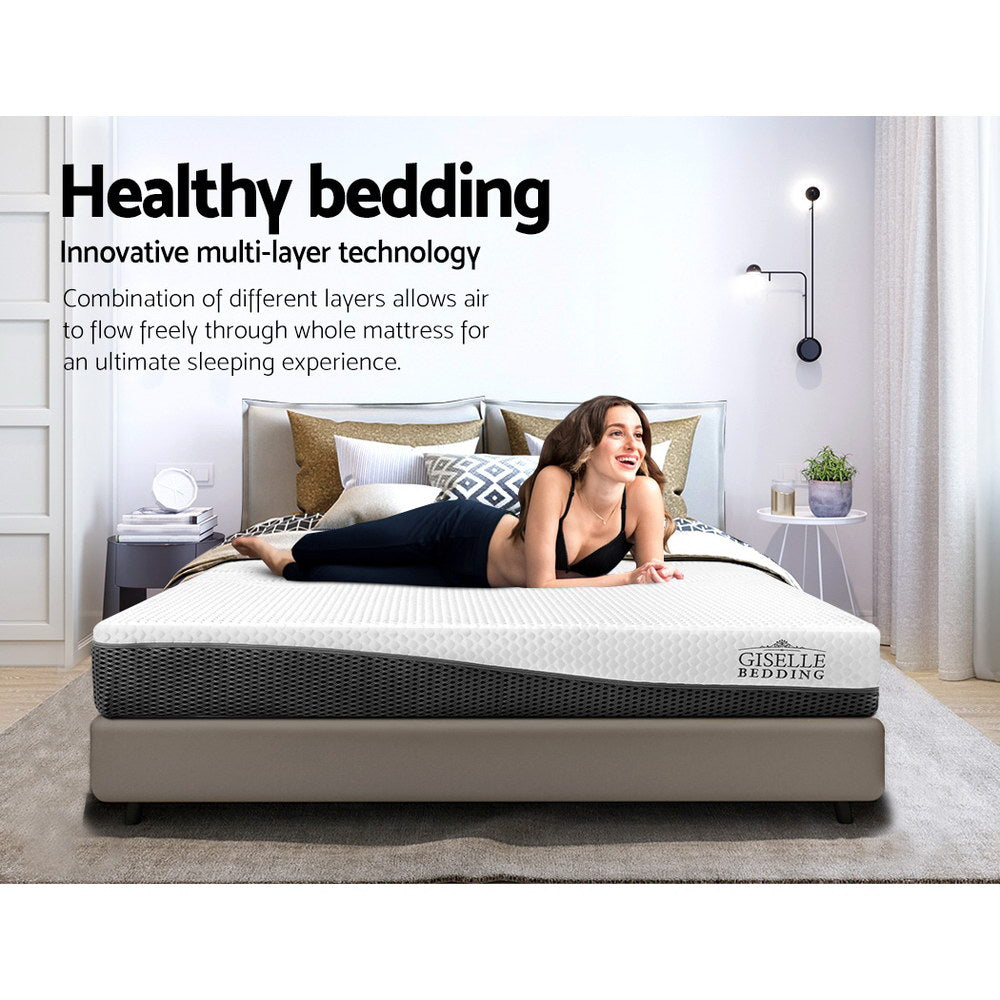 
                  
                    Queen Size Cool Gel Memory Foam Mattress without Spring - Giselle Bedding
                  
                