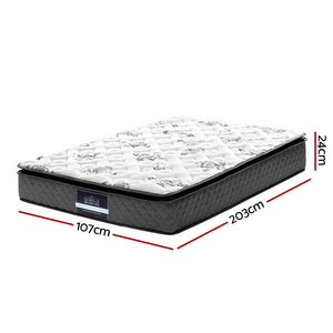 
                  
                    Giselle Bedding Rocco Bonnell Spring Mattress 24cm Thick – King Single
                  
                