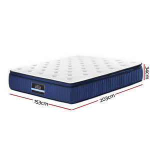 
                  
                    Giselle Bedding Franky Euro Top Cool Gel Pocket Spring Mattress 34cm Thick – Queen
                  
                