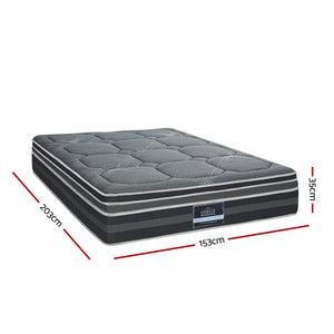 
                  
                    Giselle 35CM QUEEN Mattress Bed 7 Zone Dual Euro Top Pocket Spring Medium Firm
                  
                