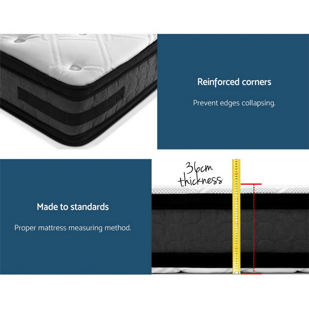 
                  
                    Giselle Bedding 36cm Mattress Cool Gel Memory Foam Single
                  
                