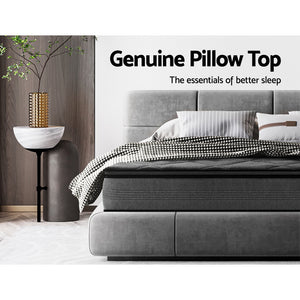 
                  
                    Giselle Mattress Pillow Top Bed Size Bonnell Spring Medium Firm Foam 18CM KS
                  
                