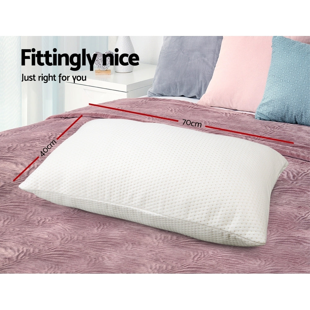 
                  
                    Set of 2 Visco Elastic Memory Foam Pillows
                  
                