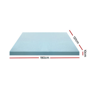 
                  
                    Giselle Bedding Memory Foam Mattress Topper Cool Gel Bed Mat Bamboo 10cm Double
                  
                