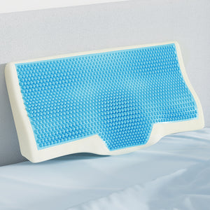 
                  
                    Giselle Memory Foam Pillow Neck Pillows Contour Rebound Cushion Cool Gel Support
                  
                