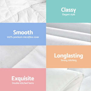 
                  
                    King Size 400GSM Microfibre Quilt - Giselle Bedding
                  
                