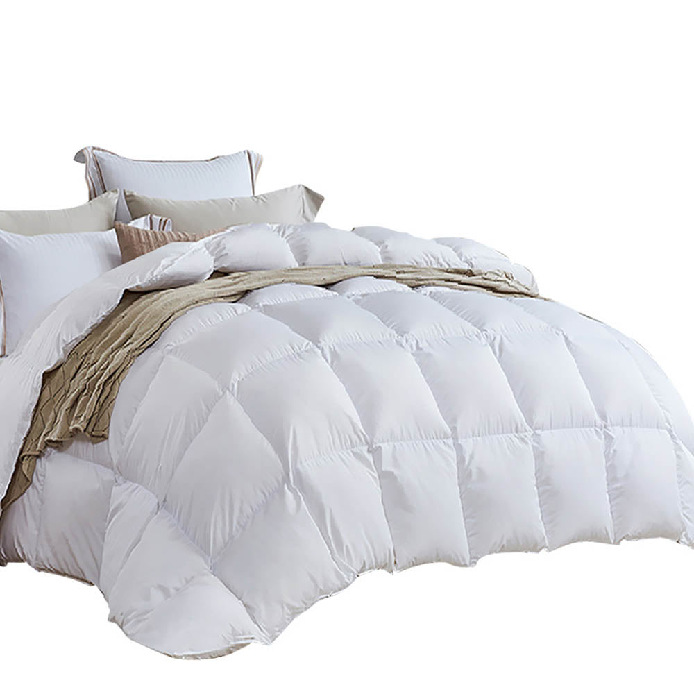 King Size Light Weight Duck Down Quilt Cover - Giselle Bedding