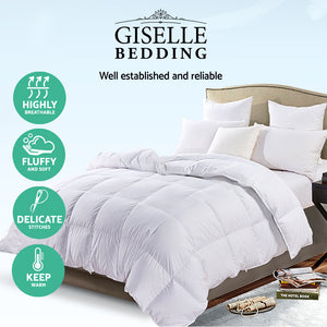 
                  
                    King Size Light Weight Duck Down Quilt Cover - Giselle Bedding
                  
                