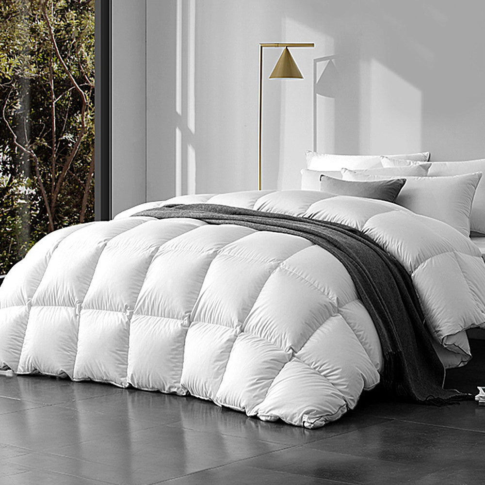 
                  
                    800GSM Goose Down Feather Quilt Cover Duvet  Winter Doona White King - Giselle Bedding
                  
                