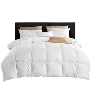 
                  
                    800GSM Goose Down Feather Quilt Cover Duvet Winter Doona White Super King - Giselle Bedding
                  
                